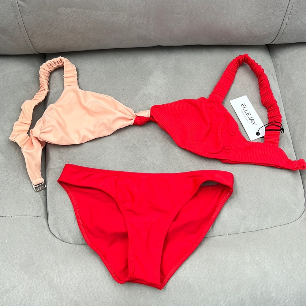 NWT Ellejay two piece bikini